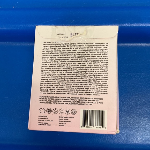 GRACE & STELLA Under Eye Mask (Vegan) - Picture 2 of 2